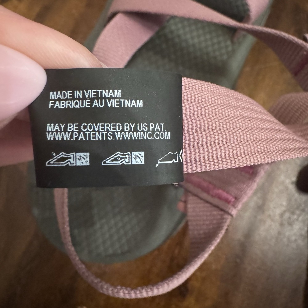 Chaco Z Cloud 2 Womens Size 10 Sandals Solid Rose Hiking Water Shoes Outdoor - Picture 8 of 8